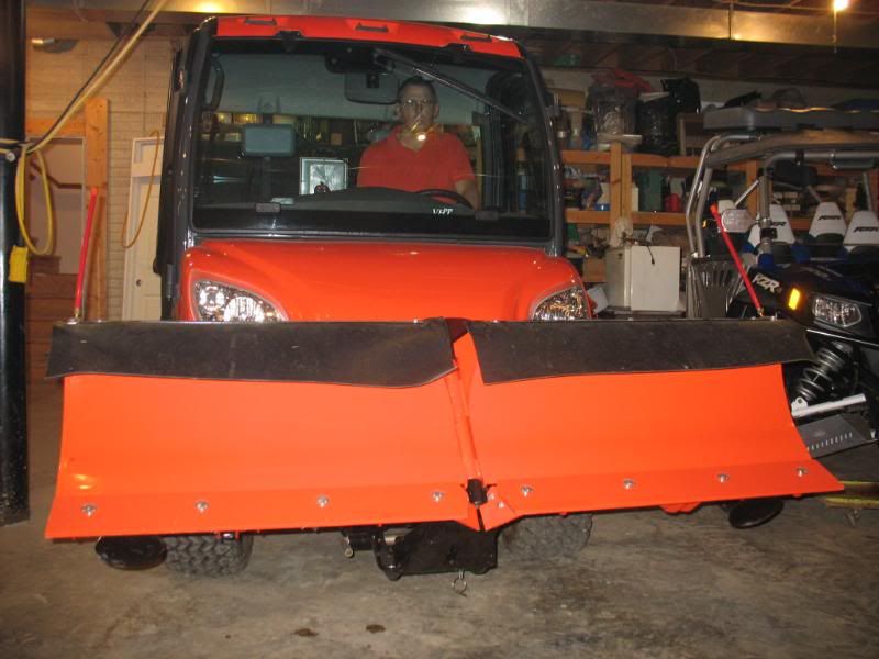 Kubota snow plow Side X Side World Forums